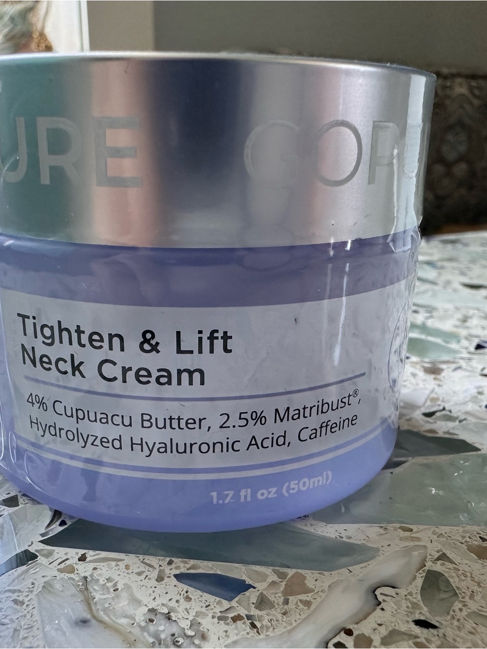 Tighten & Lift Neck Cream — Lavender Firming Moisturizer by